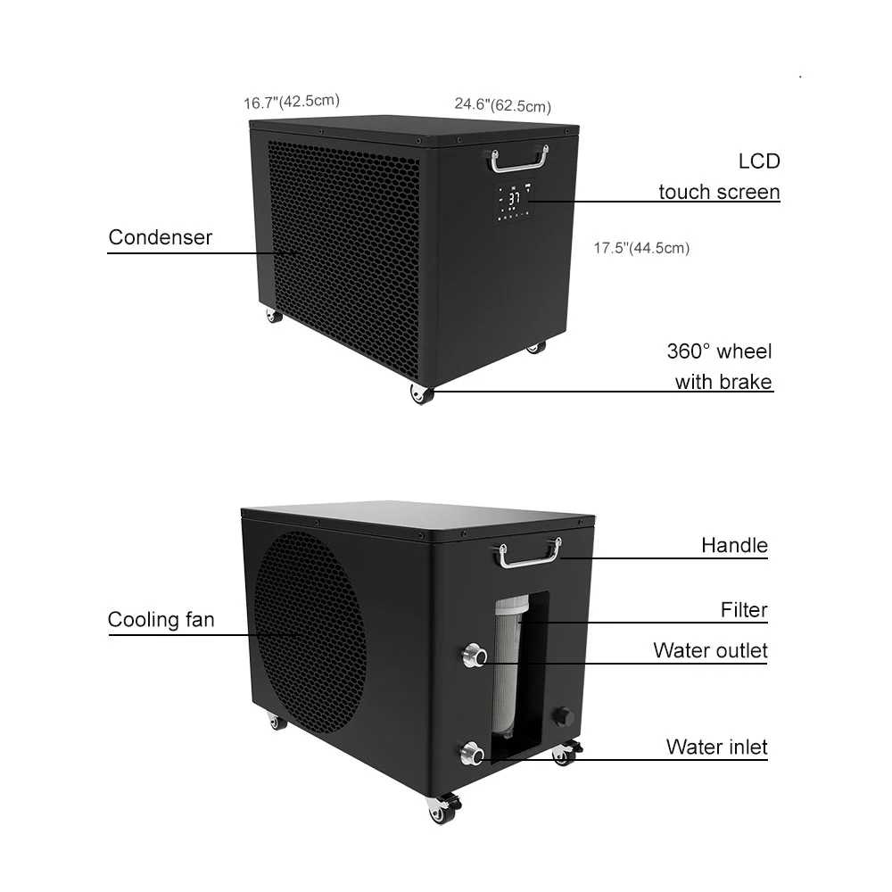 Premium Cold Plunge Water Chiller 1Hp