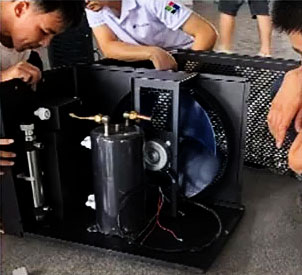 Self-Cleaning System