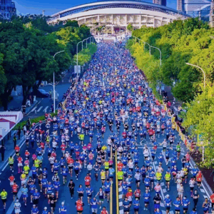 Hi-Q Group Runs Together at the Zhuhai Marathon