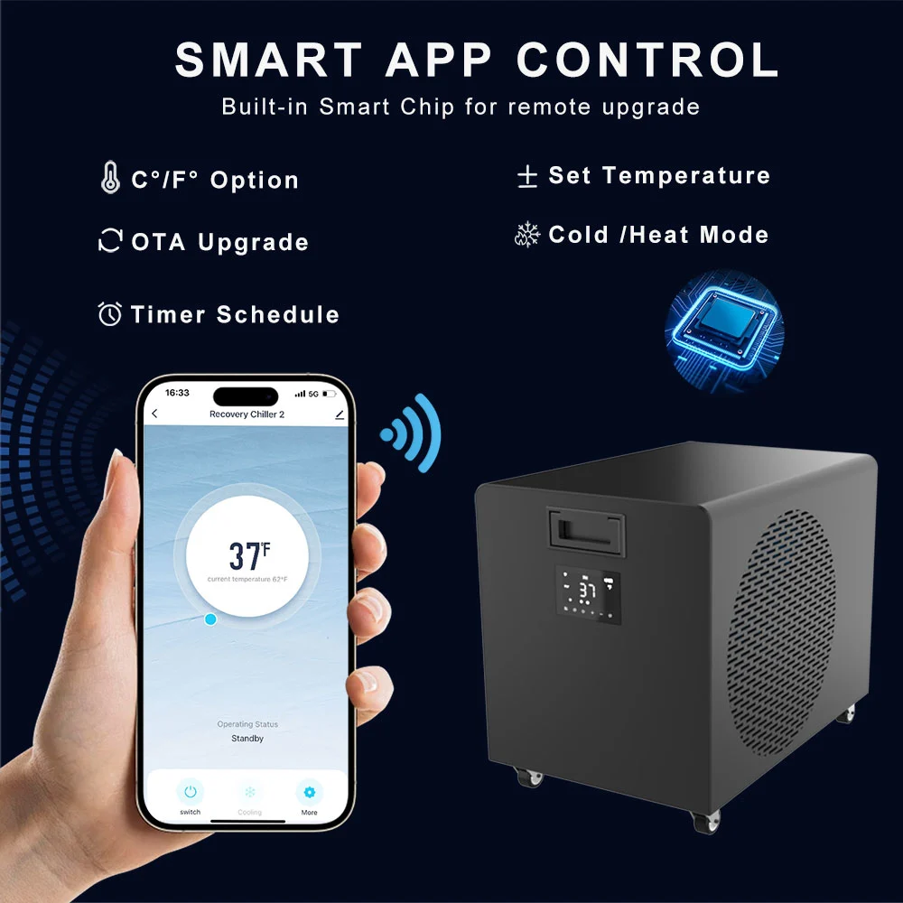 Portable Premium Cold Plunge Chiller For Cold Therapy