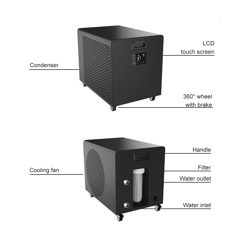 Premium Cold Plunge Chiller For Spa Pool Ice Pod