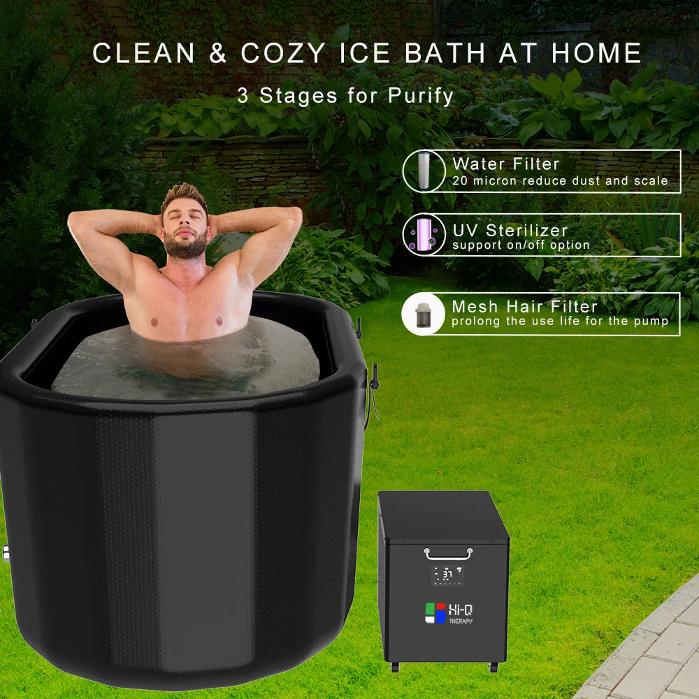0.5Hp Cold Plunge Water Chiller For Ice Bath