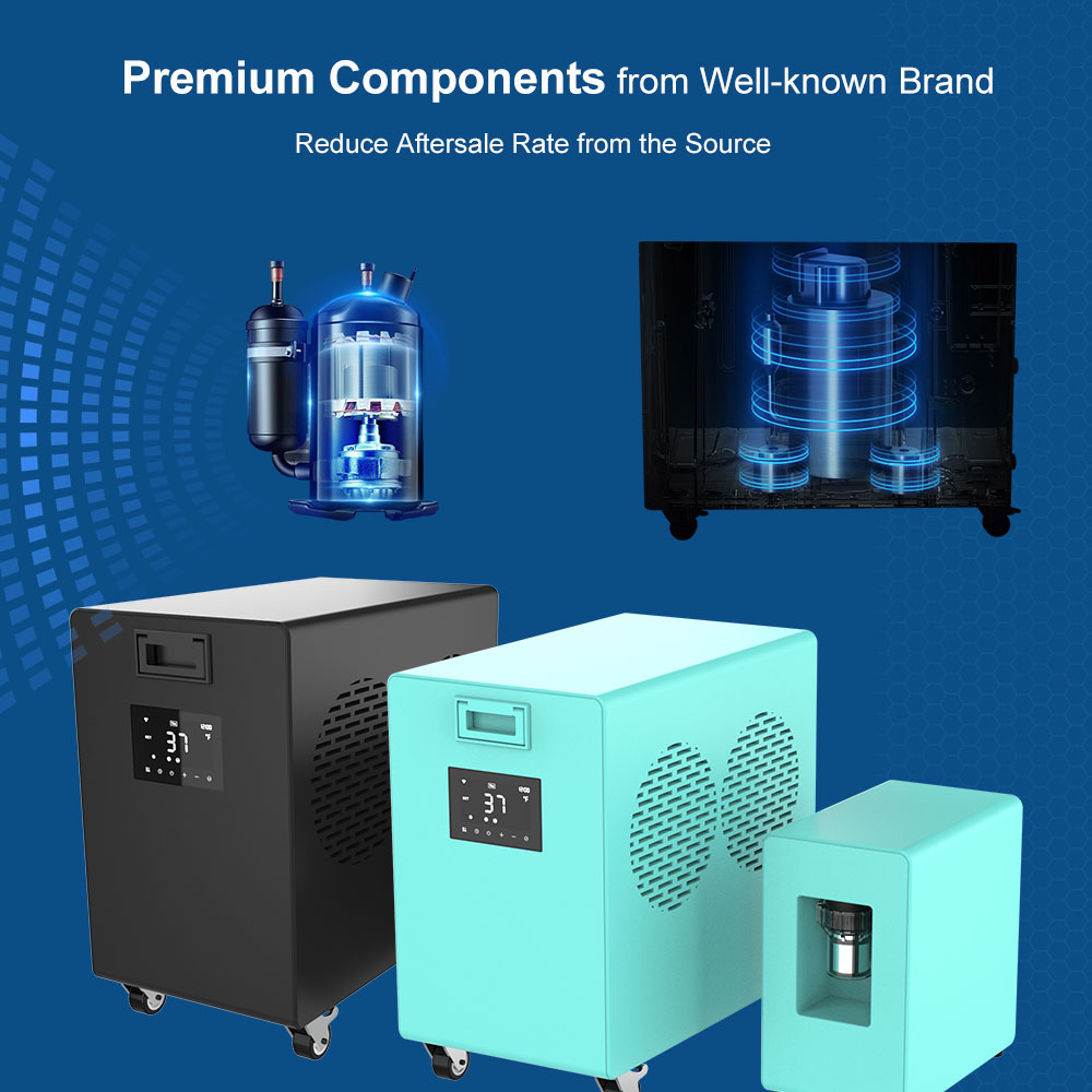 Single Mode Ice Bath Chiller Optional With Wifi Controll