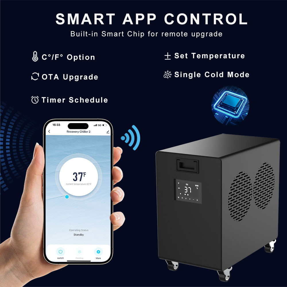 Single Mode Ice Bath Chiller Optional With Wifi Controll