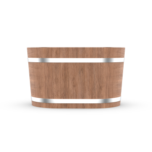 Cold Plunge Wood Barrel Ice Bath