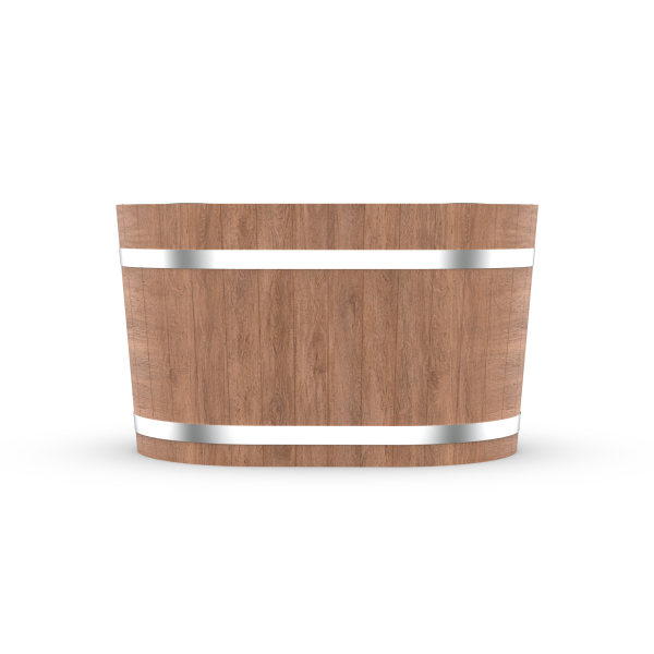 Premium Wood Barrel Ice Bath Tub - Image 3