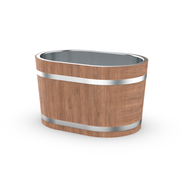 Premium Wood Barrel Ice Bath Tub - Image 5