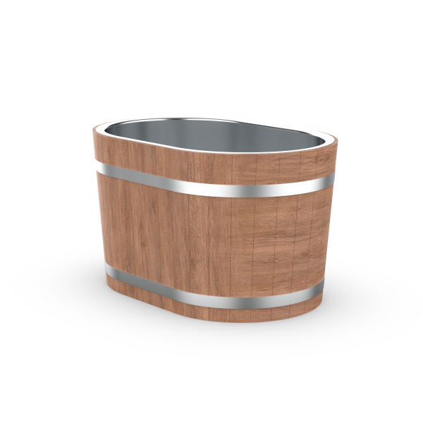 Premium Wood Barrel Ice Bath Tub - Image 2
