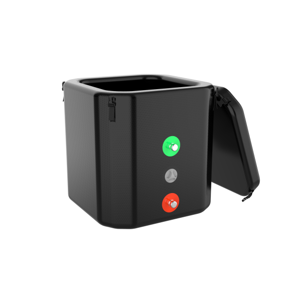 Inflatable Ice Bath Barrel With Cover - Image 6